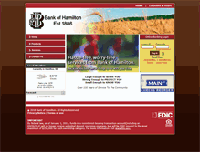 Tablet Screenshot of bankofhamilton.com